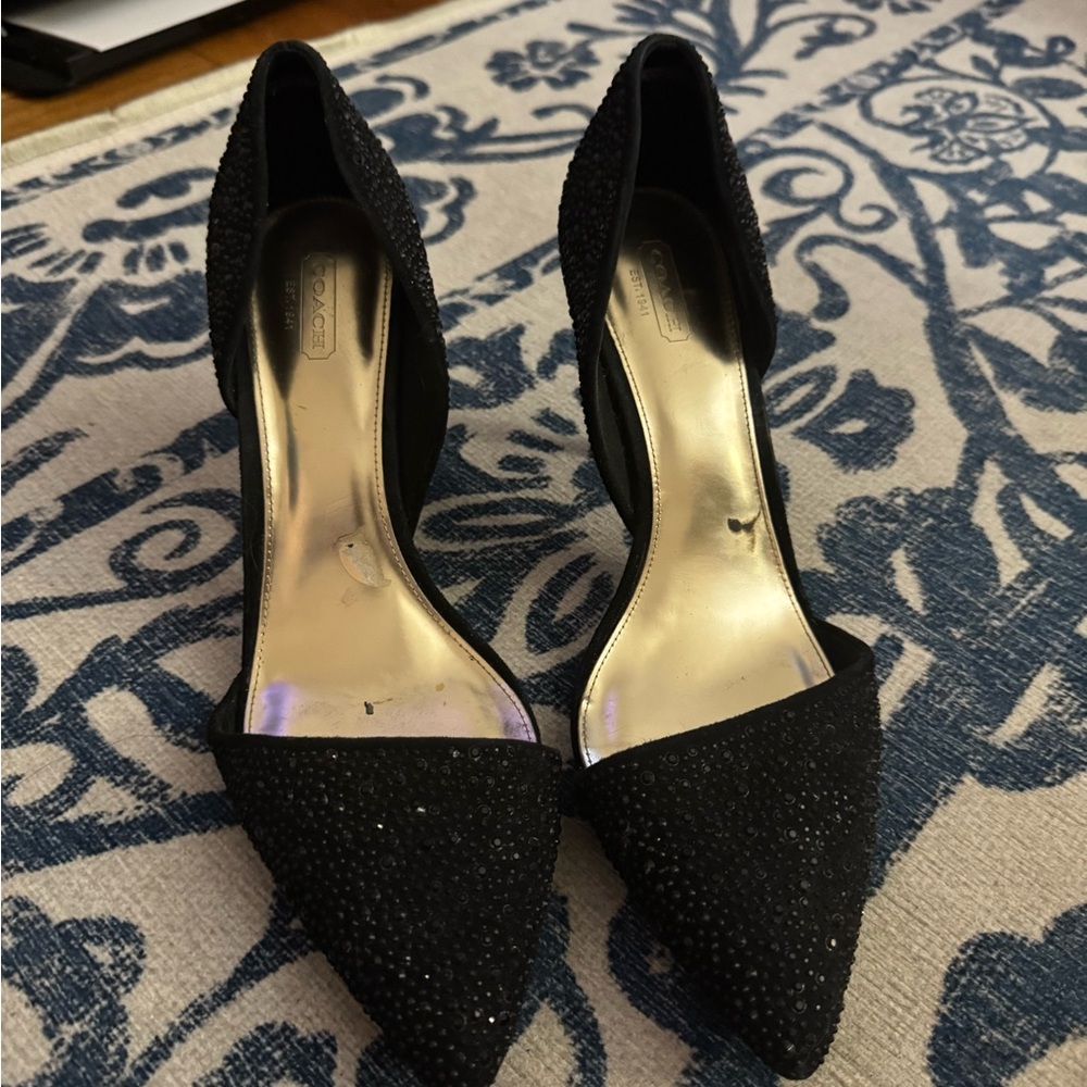 Sparkle coach heels - size 11
